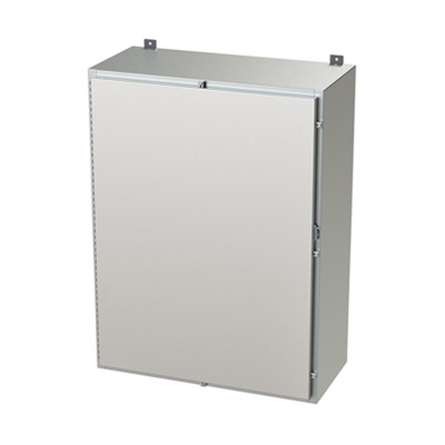 Saginaw Control & Engineering SCE-48H3616SSLP 48x36x16" 304 Stainless Steel Wall Mount Electrical Enclosure