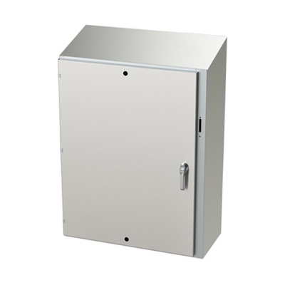 Saginaw Control & Engineering SCE-48XEL3716SSST 48x37x16" 304 Stainless Steel Wall Mount Disconnect Electrical Enclosure