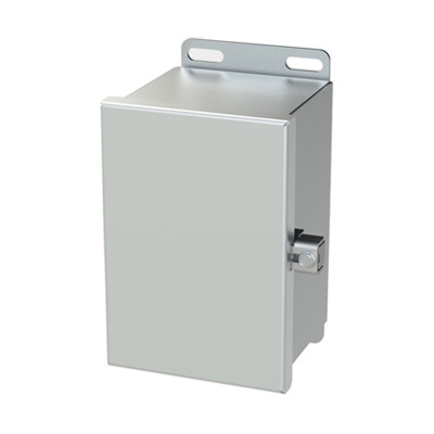 Saginaw Control & Engineering SCE-6044CHNFSS 6x4x4" 304 Stainless Steel Wall Mount Electrical Enclosure