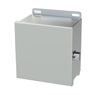 Saginaw Control & Engineering SCE-606CHNFSS 6x6x4" 304 Stainless Steel Wall Mount Electrical Enclosure