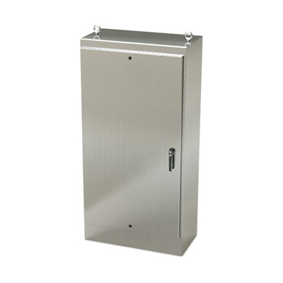 Saginaw Control & Engineering SCE-72EL3618SSFS 72x36x18" 304 Stainless Steel Free Standing Electrical Enclosure