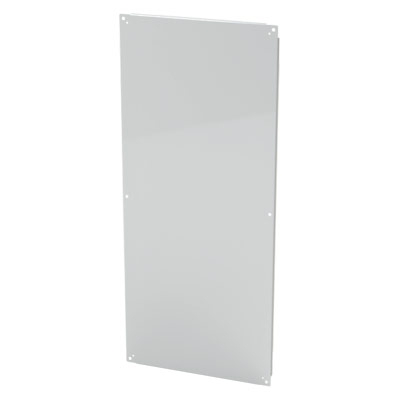 Saginaw Control & Engineering SCE-72P30F1 Steel Back Panel for 72x30" Electrical Enclosures