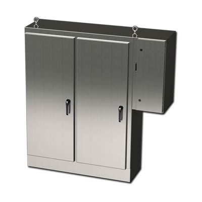 Saginaw Control & Engineering SCE-72XD5418SS6 316 Stainless Steel Free Standing Electrical Enclosure