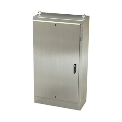 Saginaw Control & Engineering SCE-72XM4018SS 72x40x18" 304 Stainless Steel Free Standing Electrical Enclosure