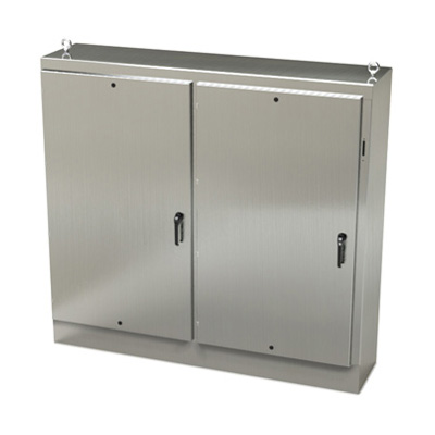 Saginaw Control & Engineering SCE-72XM7818SS 72x78x18" 304 Stainless Steel Free Standing Electrical Enclosure