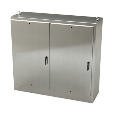 Saginaw Control & Engineering SCE-72XM7824SS 72x78x24" 304 Stainless Steel Free Standing Electrical Enclosure