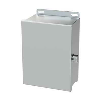 Saginaw Control & Engineering SCE-8064CHNFSS 8x6x4" 304 Stainless Steel Wall Mount Electrical Enclosure
