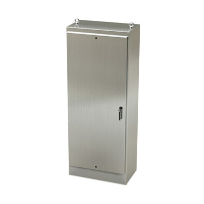 Saginaw Control & Engineering SCE-90EL3620SSFS 90x36x20" 304 Stainless Steel Free Standing Electrical Enclosure