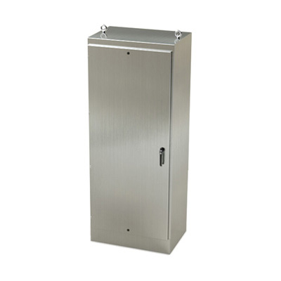 Saginaw Control & Engineering SCE-90EL3624SSFS 90x36x24" 304 Stainless Steel Free Standing Electrical Enclosure