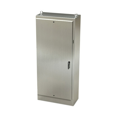 Saginaw Control & Engineering SCE-90XM4018SS 90x40x18" 304 Stainless Steel Free Standing Electrical Enclosure