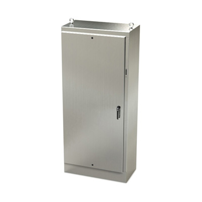 Saginaw Control & Engineering SCE-90XM4020SS 90x40x20" 304 Stainless Steel Free Standing Electrical Enclosure