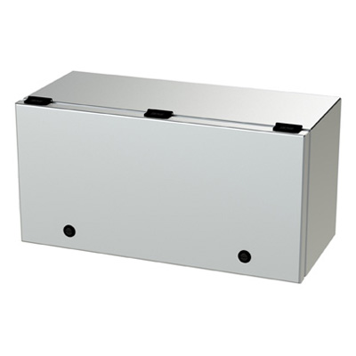 Saginaw Control & Engineering SCE-L9188ELJSS 9x18x8" 304 Stainless Steel Wall Mount Electrical Enclosure
