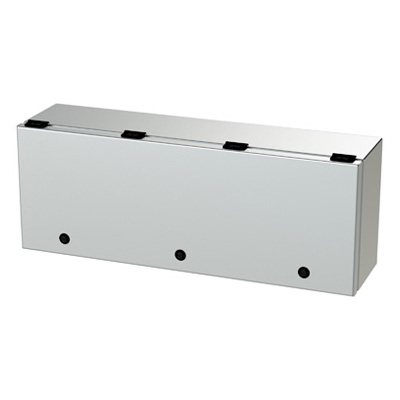 Saginaw Control & Engineering SCE-L9246ELJSS 9x24x6" 304 Stainless Steel Wall Mount Electrical Enclosure