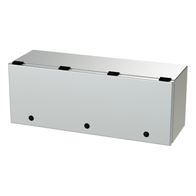 Saginaw Control & Engineering SCE-L9248ELJSS 9x24x8" 304 Stainless Steel Wall Mount Electrical Enclosure