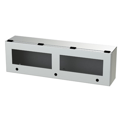 Saginaw Control & Engineering SCE-L9306ELJWSS 9x30x6" 304 Stainless Steel Wall Mount Electrical Enclosure
