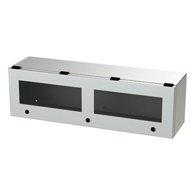 Saginaw Control & Engineering SCE-L9308ELJWSS 9x30x8" 304 Stainless Steel Wall Mount Electrical Enclosure