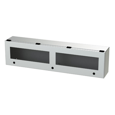 Saginaw Control & Engineering SCE-L9366ELJWSS 9x36x6" 304 Stainless Steel Wall Mount Electrical Enclosure