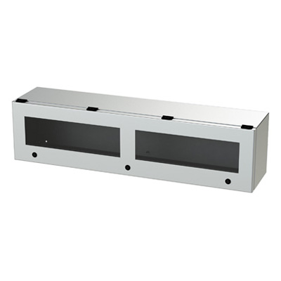 Saginaw Control & Engineering SCE-L9368ELJWSS 9x36x8" 304 Stainless Steel Wall Mount Electrical Enclosure