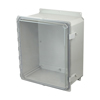 Allied Moulded AMP1648CCNLF Polycarbonate Wall Mount Enclosure