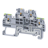 Altech CPDLG1.5 Double Level Ground Terminal Block, 15A/300V