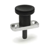 J.W. Winco 8W18L90 Pull Knob Indexing Plunger with Lockout