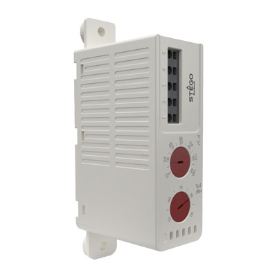 Electronic Hygrotherm, DIN Rail & Screw Mount, 24-240V AC/DC | 01260.0-00 