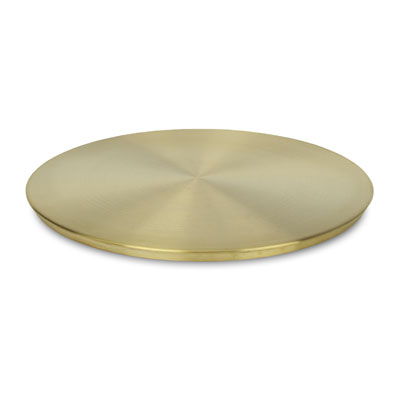 8" Brass Test Sieve Pan Cover | 8487 